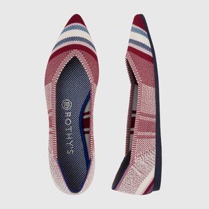 Rothy's | RETIRED Red, White & Blue Pointed Flats